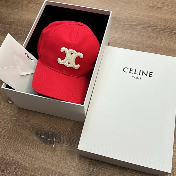 CELINE TRIOMPHE BASEBALL CAP IN COTTON - Picture 4 of 14